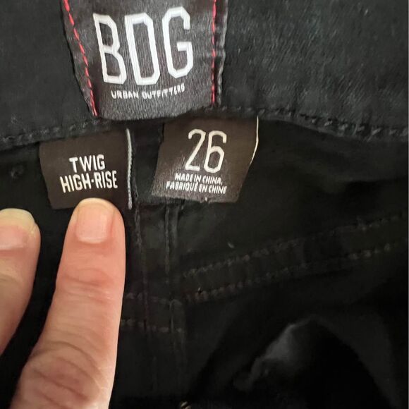 Urban Outfitters BDG Women’s Black Jeans Denim Pants 26W - Picture 4 of 5